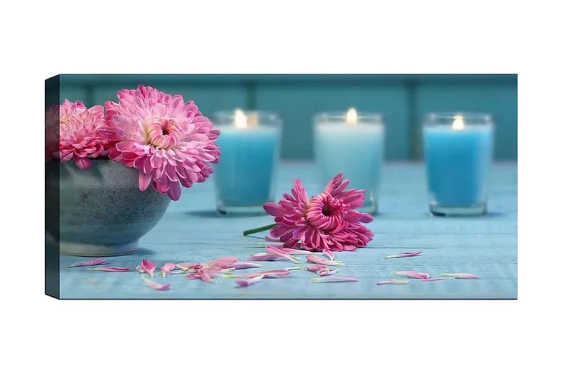 Canvastavla YTY Object Flerfärgad, 120x50 cm