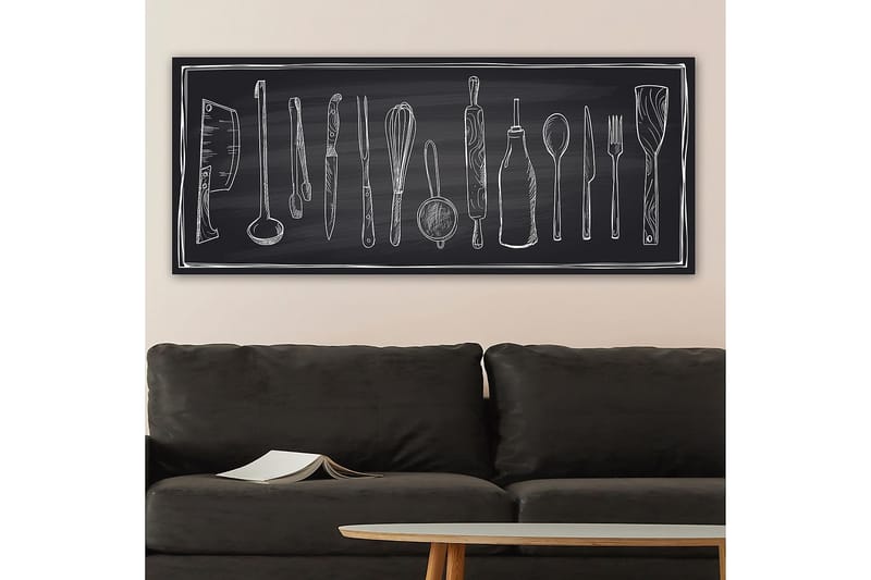 Canvastavla YTY Object Flerfärgad - 120x50 cm - Inredning - Tavlor & konst - Canvastavlor