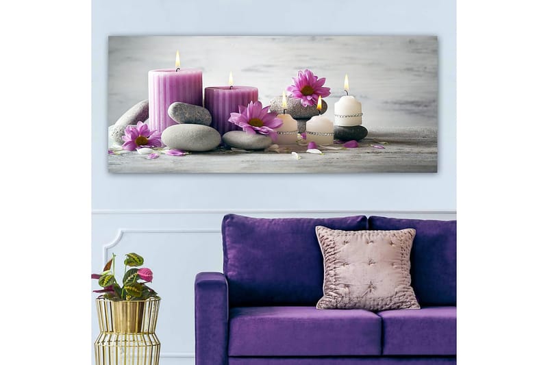 Canvastavla YTY Object Flerfärgad - 120x50 cm - Inredning - Tavlor & konst - Canvastavlor