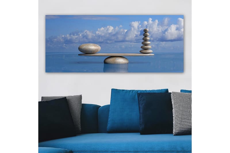 Canvastavla YTY Object Flerfärgad - 120x50 cm - Inredning - Tavlor & konst - Canvastavlor