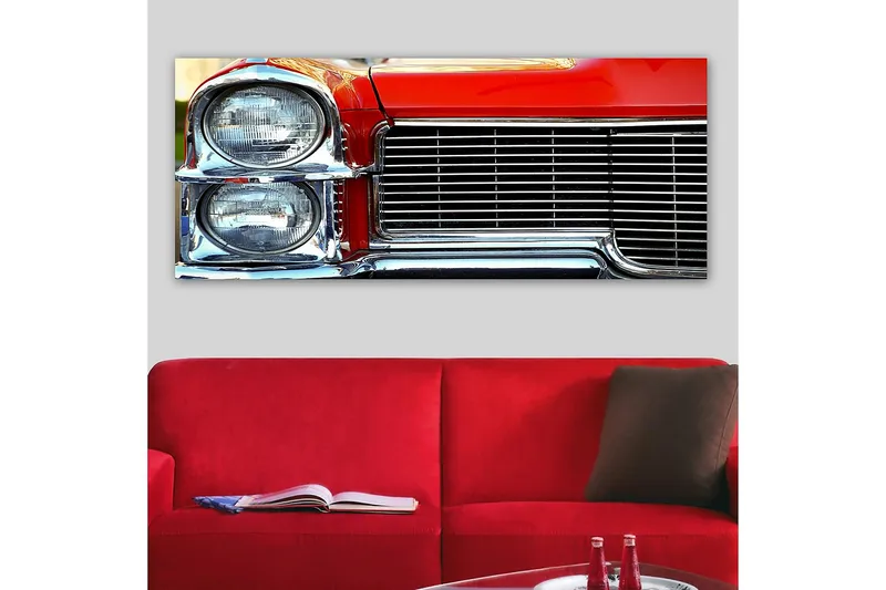 Canvastavla YTY Object Flerfärgad - 120x50 cm - Inredning - Tavlor & konst - Canvastavlor