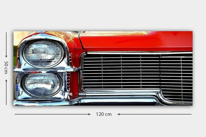 Canvastavla YTY Object Flerfärgad - 120x50 cm - Inredning - Tavlor & konst - Canvastavlor