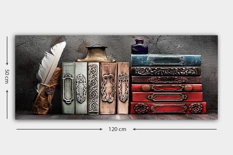 Canvastavla YTY Object Flerfärgad - 120x50 cm - Inredning - Tavlor & konst - Canvastavlor