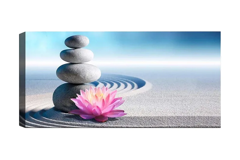 Canvastavla YTY Object Flerfärgad, 120x50 cm