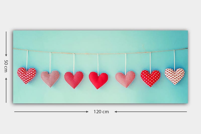 Canvastavla YTY Object Flerfärgad - 120x50 cm - Inredning - Tavlor & konst - Canvastavlor