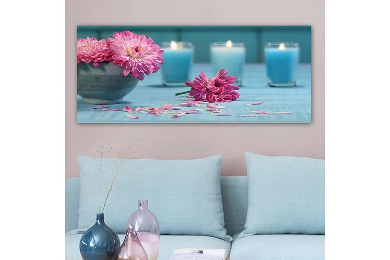 Canvastavla YTY Object Flerfärgad - 120x50 cm - Inredning - Tavlor & konst - Canvastavlor