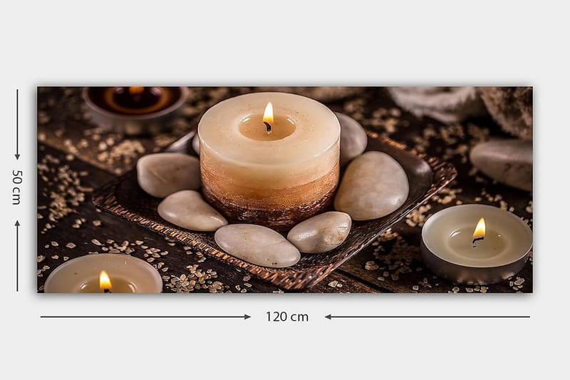 Canvastavla YTY Object Flerfärgad - 120x50 cm - Inredning - Tavlor & konst - Canvastavlor