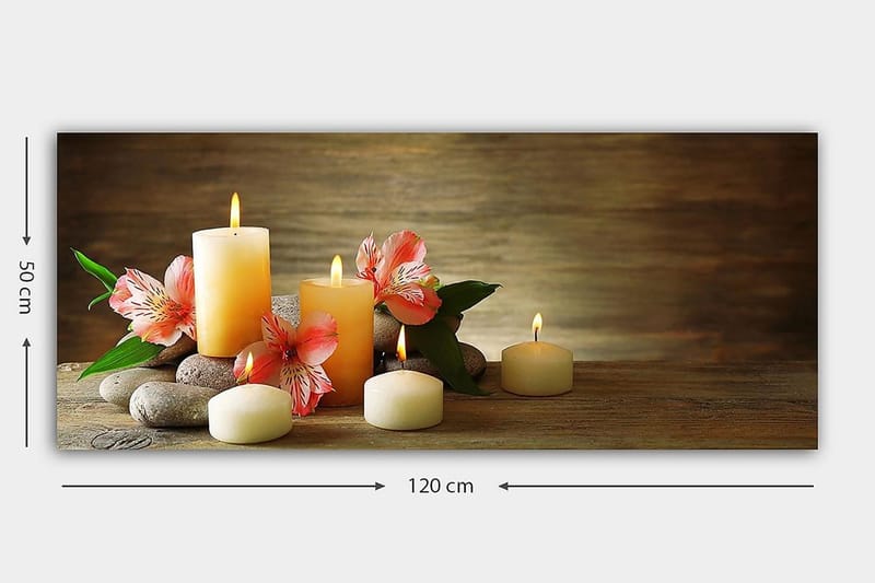 Canvastavla YTY Object Flerfärgad - 120x50 cm - Inredning - Tavlor & konst - Canvastavlor