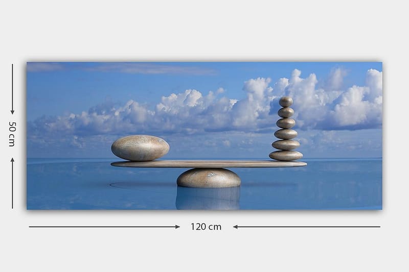 Canvastavla YTY Object Flerfärgad - 120x50 cm - Inredning - Tavlor & konst - Canvastavlor