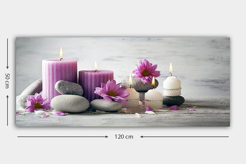 Canvastavla YTY Object Flerfärgad - 120x50 cm - Inredning - Tavlor & konst - Canvastavlor