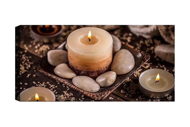 Canvastavla YTY Object Flerfärgad, 120x50 cm