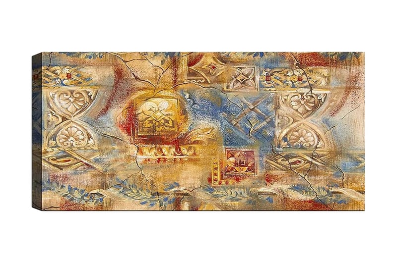 Canvastavla YTY Oriental Flerfärgad - 120x50 cm - Inredning - Tavlor & konst - Canvastavlor