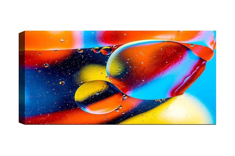 Canvastavla YTY Outer Space Flerfärgad - 120x50 cm - Inredning - Tavlor & konst - Canvastavlor