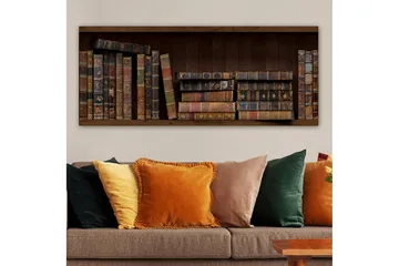 Canvastavla YTY Reading and Literature Flerfärgad - 120x50 cm - Inredning - Tavlor & konst - Canvastavlor