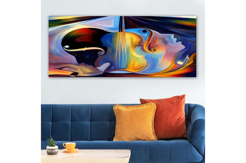 Canvastavla YTY Spiritual Flerfärgad - 120x50 cm - Inredning - Tavlor & konst - Canvastavlor