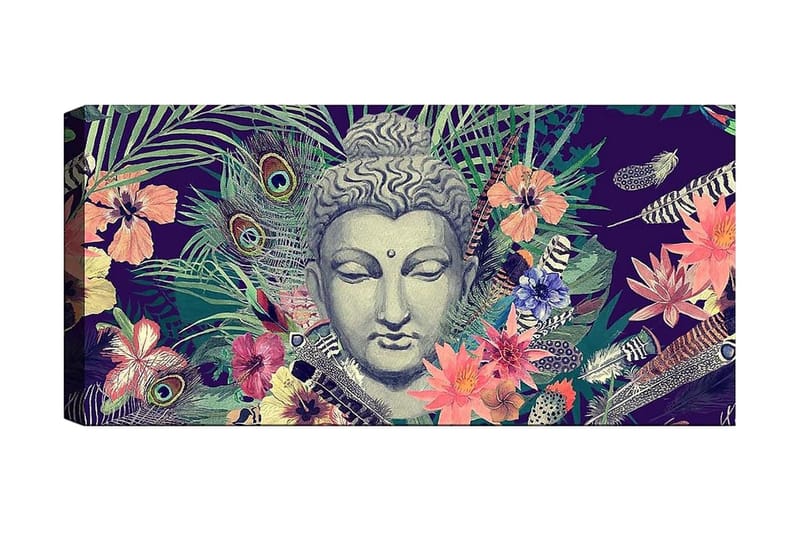 Canvastavla YTY Spiritual Flerfärgad - 120x50 cm - Inredning - Tavlor & konst - Canvastavlor