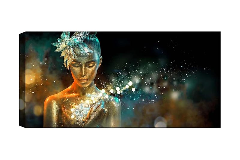 Canvastavla YTY Spiritual Flerfärgad - 120x50 cm - Inredning - Tavlor & konst - Canvastavlor