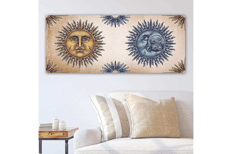 Canvastavla YTY Spiritual Flerfärgad - 120x50 cm - Inredning - Tavlor & konst - Canvastavlor