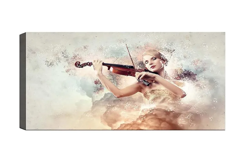 Canvastavla YTY Spiritual Flerfärgad, 120x50 cm