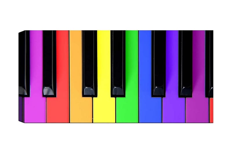 Canvastavla YTY Spiritual Flerfärgad, 120x50 cm