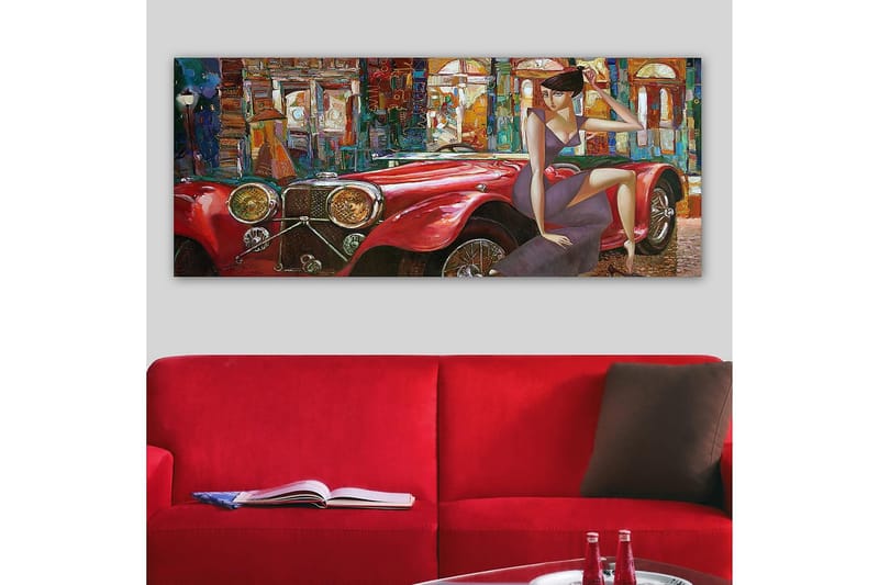 Canvastavla YTY Transportation Flerfärgad - 120x50 cm - Inredning - Tavlor & konst - Canvastavlor