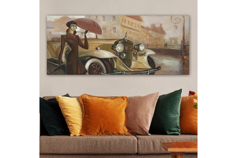 Canvastavla YTY Transportation Flerfärgad - 120x50 cm - Inredning - Tavlor & konst - Canvastavlor