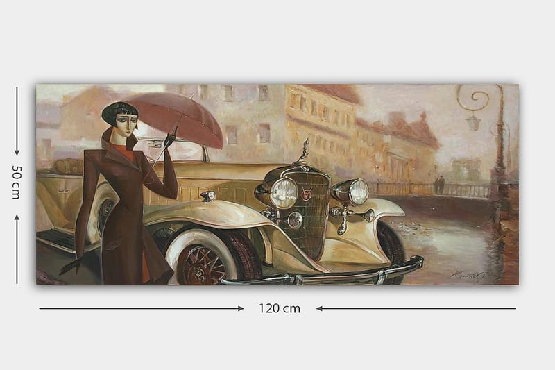 Canvastavla YTY Transportation Flerfärgad - 120x50 cm - Inredning - Tavlor & konst - Canvastavlor