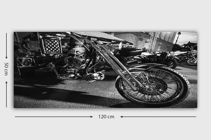 Canvastavla YTY Transportation Flerfärgad - 120x50 cm - Inredning - Tavlor & konst - Canvastavlor