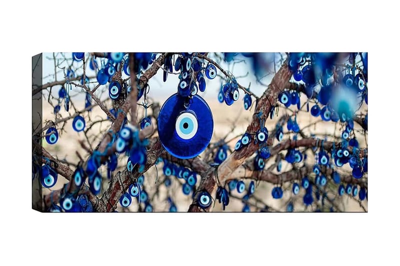 Canvastavla YTY World Cultures Flerfärgad - 120x50 cm - Inredning - Tavlor & konst - Canvastavlor