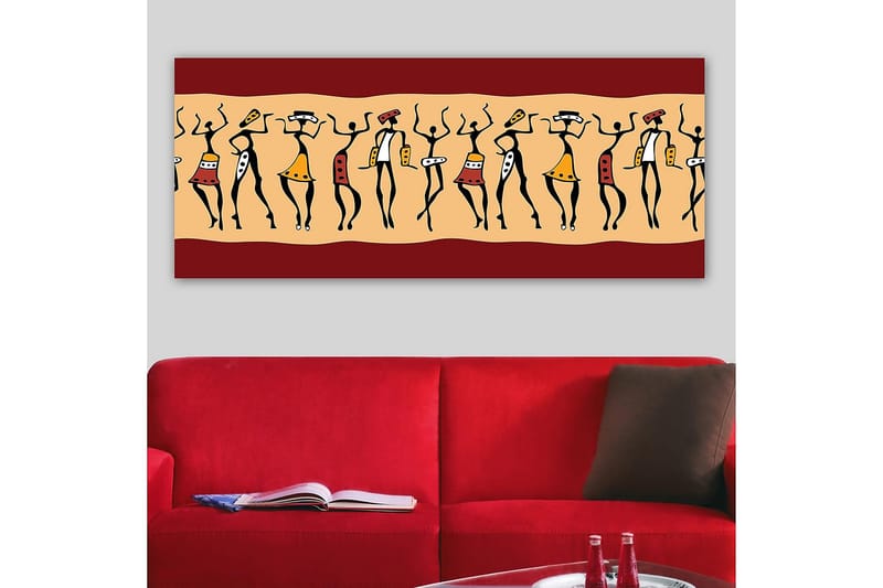 Canvastavla YTY World Cultures Flerfärgad - 120x50 cm - Inredning - Tavlor & konst - Canvastavlor