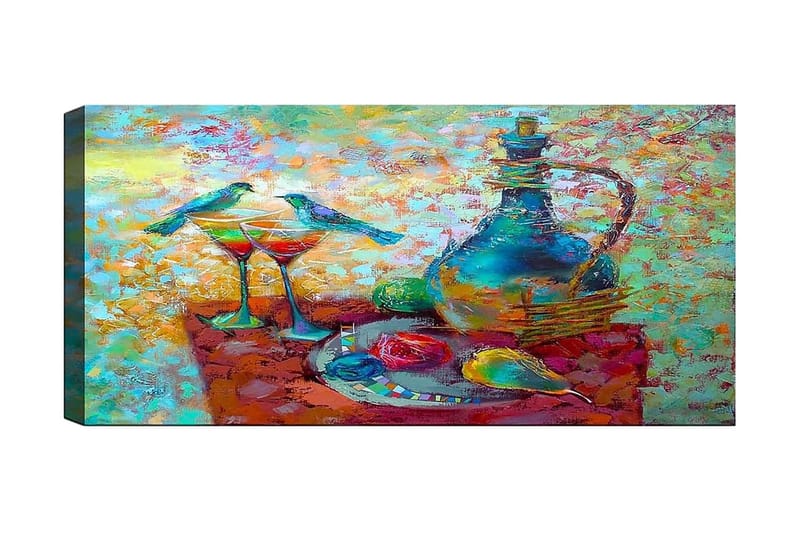 Canvastavla YTY World Cultures Flerfärgad - 120x50 cm - Inredning - Tavlor & konst - Canvastavlor