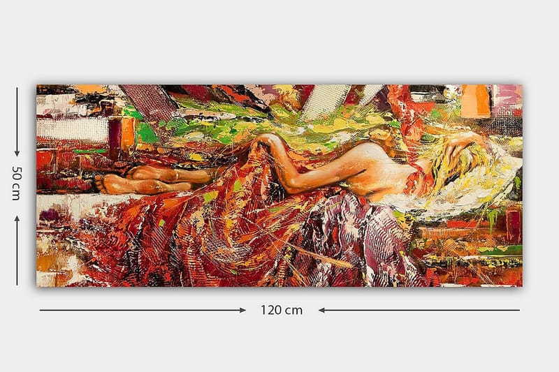 Canvastavla YTY World Cultures Flerfärgad - 120x50 cm - Inredning - Tavlor & konst - Canvastavlor