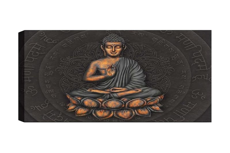 Canvastavla YTY World Cultures Flerfärgad - 120x50 cm - Inredning - Tavlor & konst - Canvastavlor