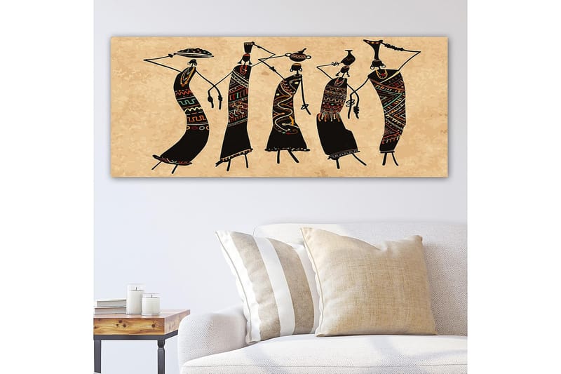 Canvastavla YTY World Cultures Flerfärgad - 120x50 cm - Inredning - Tavlor & konst - Canvastavlor