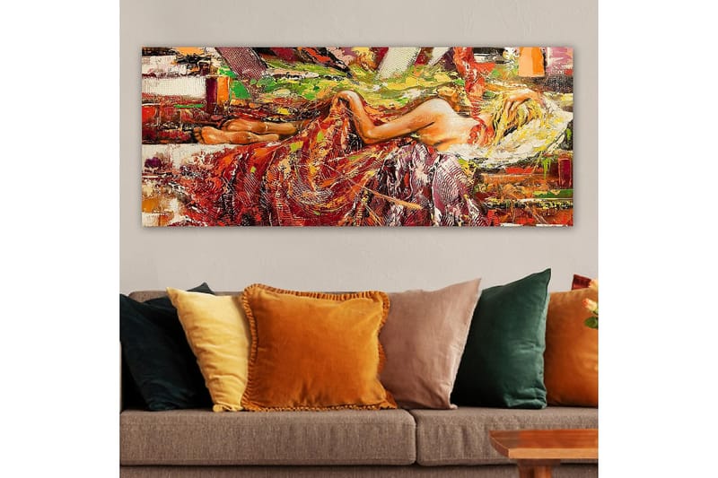 Canvastavla YTY World Cultures Flerfärgad - 120x50 cm - Inredning - Tavlor & konst - Canvastavlor