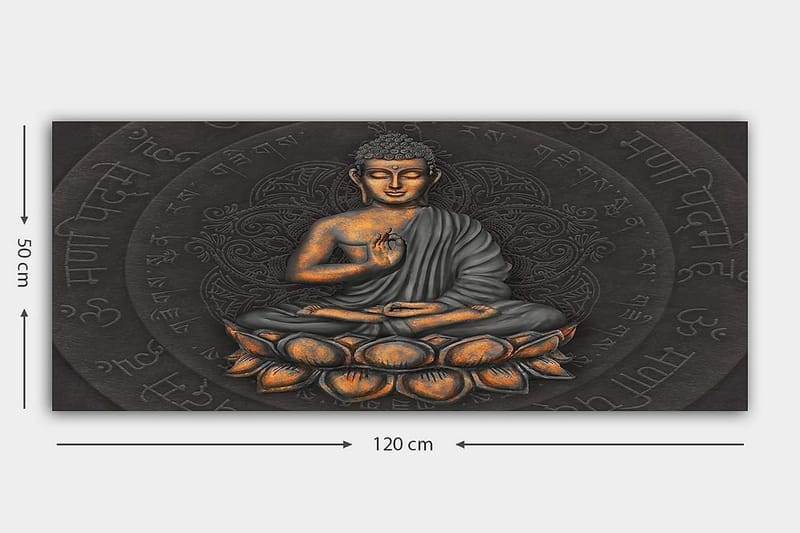 Canvastavla YTY World Cultures Flerfärgad - 120x50 cm - Inredning - Tavlor & konst - Canvastavlor