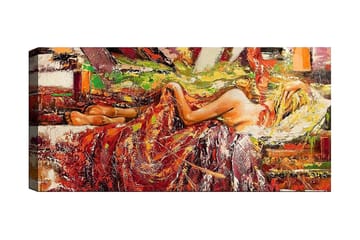 Canvastavla YTY World Cultures Flerfärgad - 120x50 cm - Inredning - Tavlor & konst - Canvastavlor