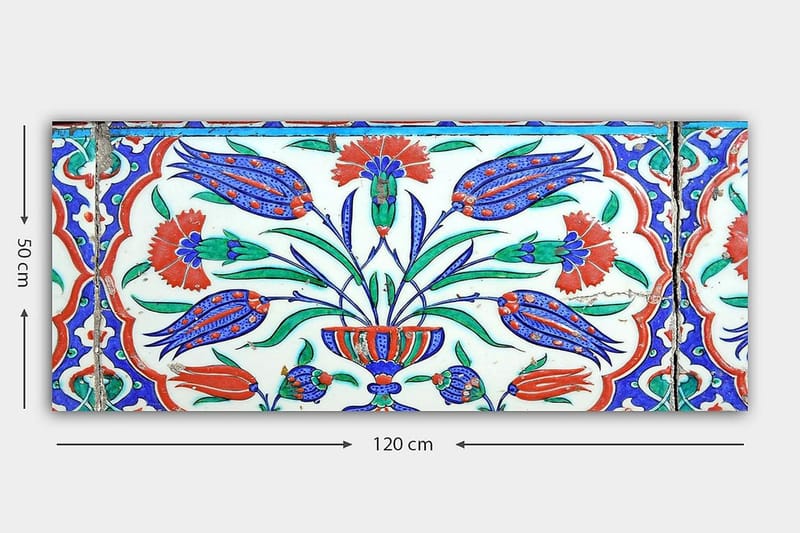 Canvastavla YTY World Cultures Flerfärgad - 120x50 cm - Inredning - Tavlor & konst - Canvastavlor