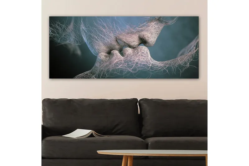 Canvastavla YTY People Flerfärgad - 120x50 cm - Inredning - Tavlor & konst - Canvastavlor