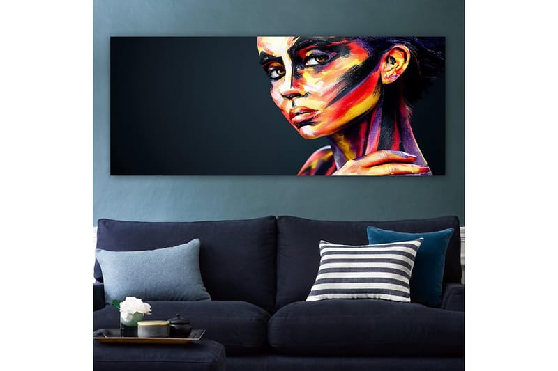 Canvastavla YTY People Flerfärgad - 120x50 cm - Inredning - Tavlor & konst - Canvastavlor