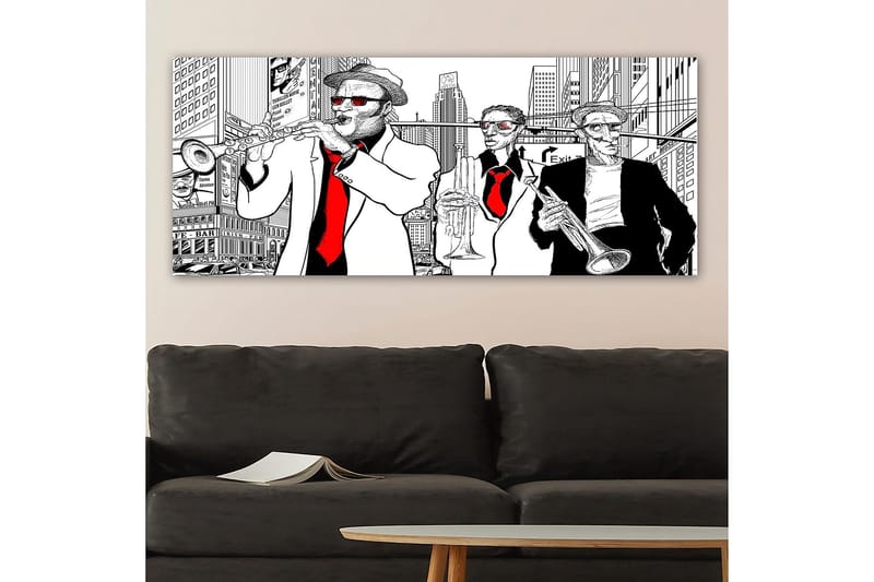Canvastavla YTY People Flerfärgad - 120x50 cm - Inredning - Tavlor & konst - Canvastavlor