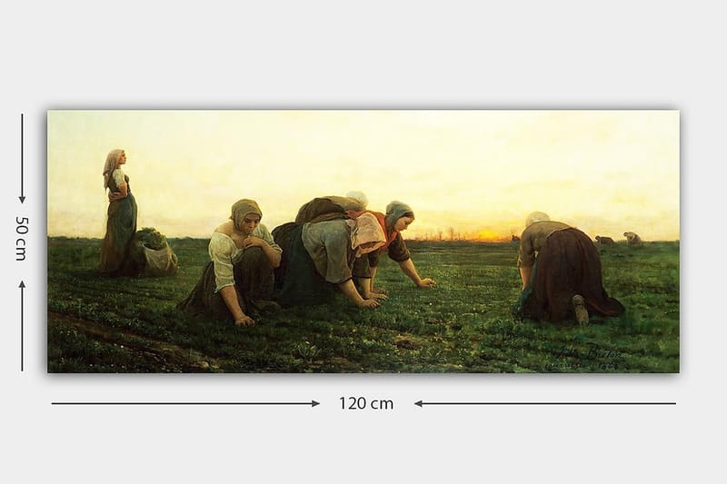Canvastavla YTY People Flerfärgad - 120x50 cm - Inredning - Tavlor & konst - Canvastavlor