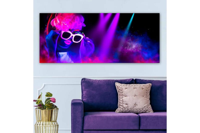 Canvastavla YTY People Flerfärgad - 120x50 cm - Inredning - Tavlor & konst - Canvastavlor