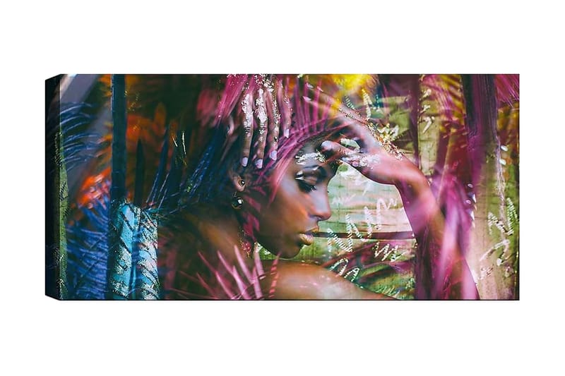 Canvastavla YTY People Flerfärgad - 120x50 cm - Inredning - Tavlor & konst - Canvastavlor