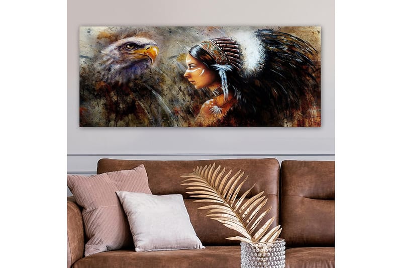 Canvastavla YTY People Flerfärgad - 120x50 cm - Inredning - Tavlor & konst - Canvastavlor