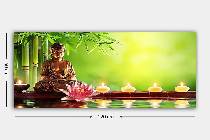 Canvastavla YTY People Flerfärgad - 120x50 cm - Inredning - Tavlor & konst - Canvastavlor