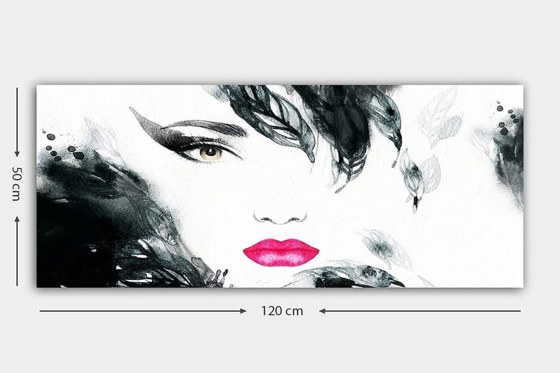 Canvastavla YTY People Flerfärgad - 120x50 cm - Inredning - Tavlor & konst - Canvastavlor