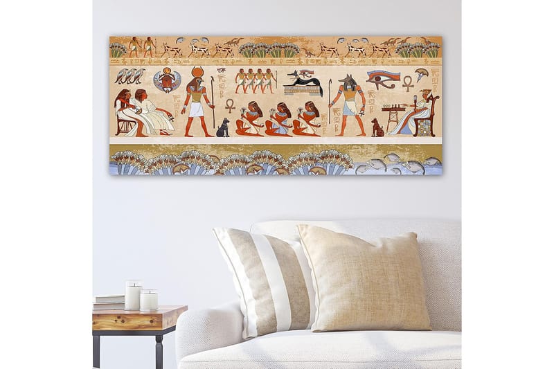 Canvastavla YTY People Flerfärgad - 120x50 cm - Inredning - Tavlor & konst - Canvastavlor