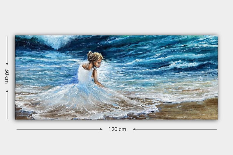 Canvastavla YTY People Flerfärgad - 120x50 cm - Inredning - Tavlor & konst - Canvastavlor