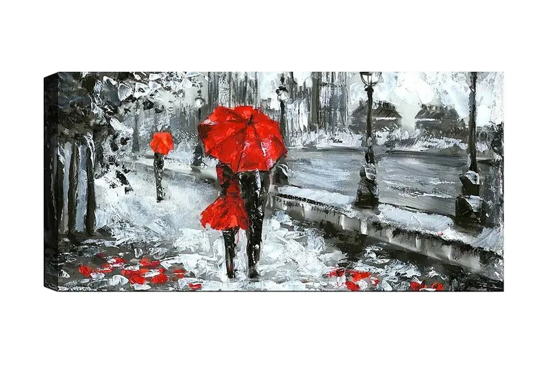 Canvastavla YTY People Flerfärgad, 120x50 cm